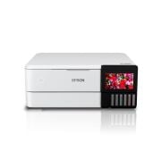 Epson L8160 A4 Renkli Mürekkep Tanklı Foto Yazıcı, Tarayıcı, Fotokopi, Wi-Fi, Beyaz (6 Renk)