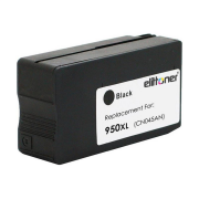 Elittoner HP 950XL Black Siyah Yüksek Kapasite Kartuş, OJ8100, OJ8600 CN045AE