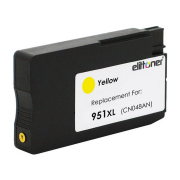 Elittoner HP 951XL Yellow Sarı Yüksek Kapasite Kartuş, OJ8100, OJ8600, CN048AE
