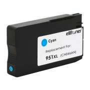 Elittoner HP 951XL Cyan Mavi Yüksek Kapasite Kartuş, OJ8100, OJ8600, CN046AE