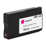 Elittoner HP 951XL Magenta Kırmızı Yüksek Kapasite Kartuş, OJ8100, OJ8600, CN047AE