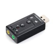 Dark USB Ses Kartı 7.1 Stereo Ses Efektli (Win/Mac Destekli) - DK-AC-USC71