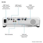 Epson EB-W06 Projeksiyon Cihazı 3.700 AL 1280x800