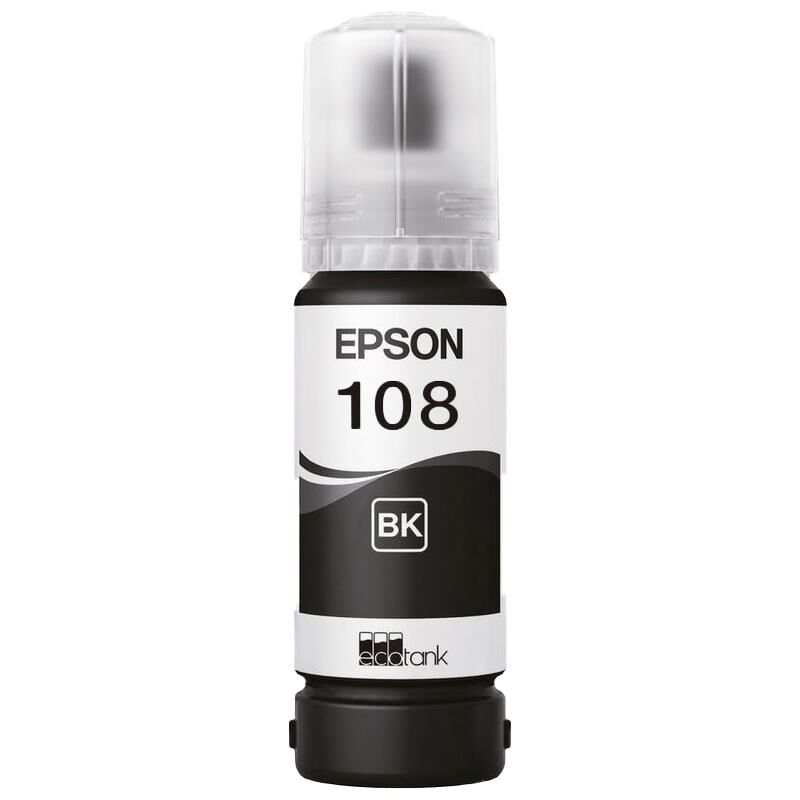 Epson 108 Mürekkep Orj. L8050, L18050 Black 70ml - C13T09C14A