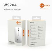 Lenovo Lecoo WS214 Kablosuz Mouse Beyaz