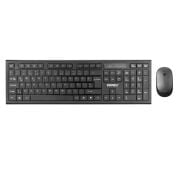 Everest KM-6121 Kablosuz Klavye Mouse Seti, Siyah