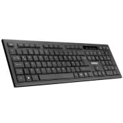 Everest KM-6121 Kablosuz Klavye Mouse Seti, Siyah