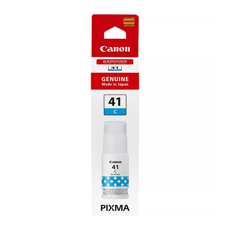 Canon GI-41C Mürekkep Orj. Mavi (70ml) G1420, G1430, G1460, G2420, G2430, G2460, G2470, G2570, G2730, G2770, G3420, G3430, G3460, G3470, G3471, G3480, G4470