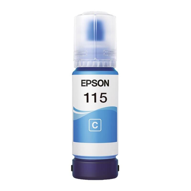 Epson 115 Mürekkep Orj. L8160, L8180 Cyan 70ml - C13T07D24A