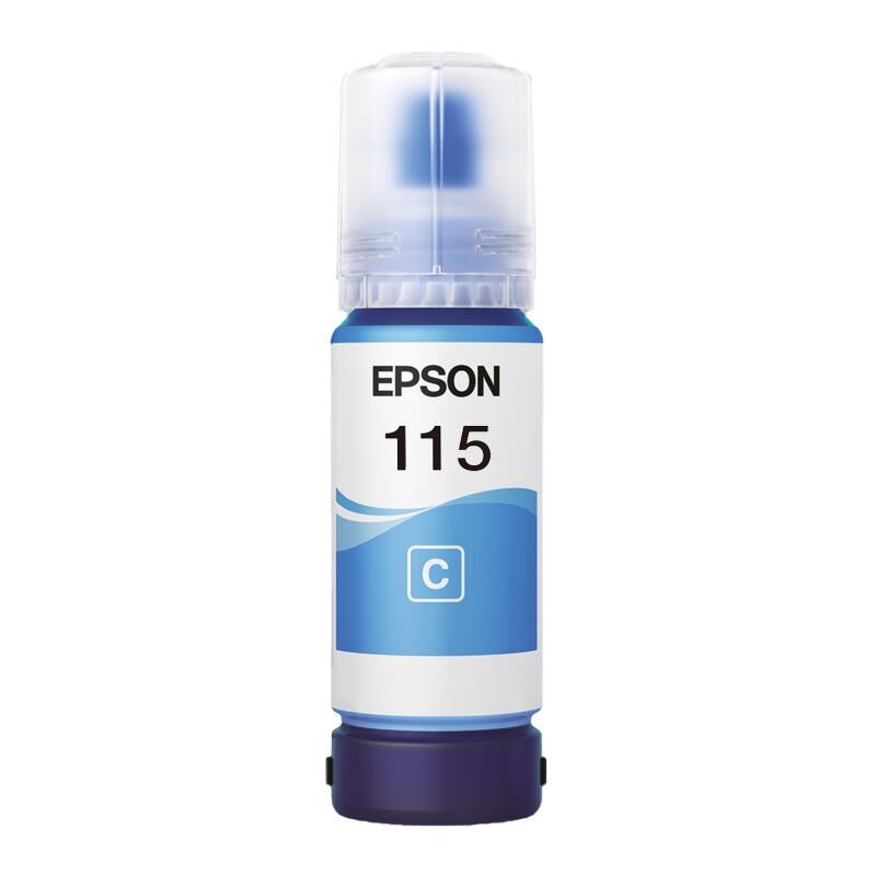 Epson 115 Mürekkep Orj. L8160, L8180 Cyan 70ml - C13T07D24A