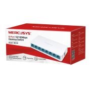 Mercusys MS108 8 Port 10/100 Mbps Switch Plastik Kasa