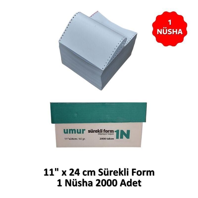 UMUR Sürekli Form 11x24 1 Nüsha 2000 li