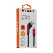 Hytech HY-X415 Type-C Data+Şarj Kablosu Kırmızı 3A 1 Metre
