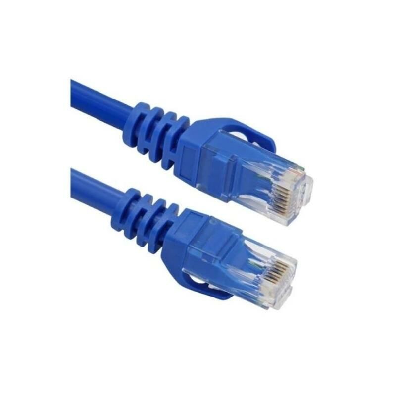 Vcom Cat6 Patch Kablo 5 Metre Mavi