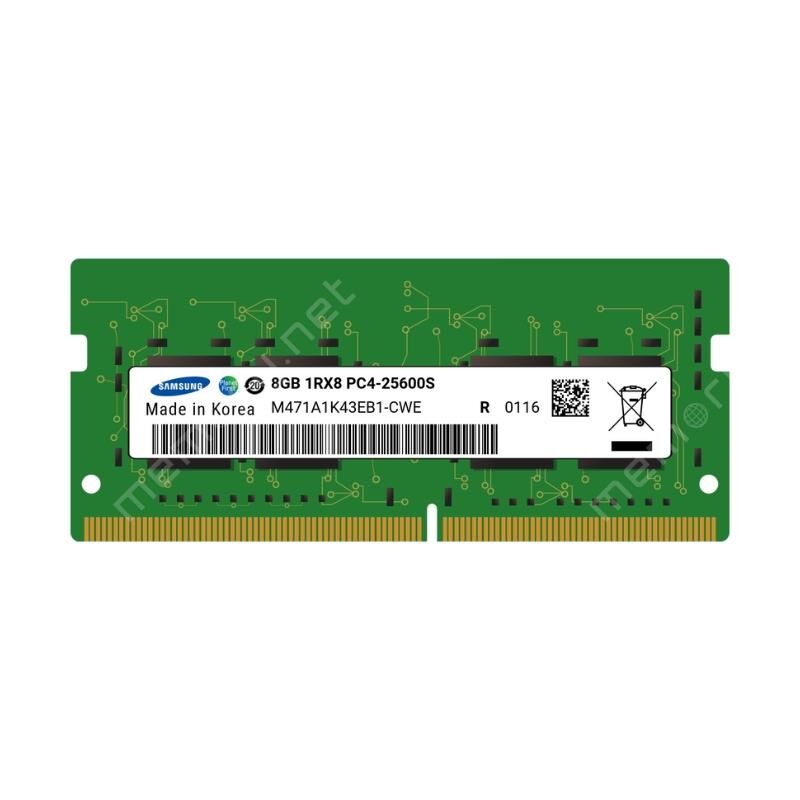 Samsung Ntb. Ram Bellek 8GB DDR4 3200 MHz (M471A1K43EB1-CWE)