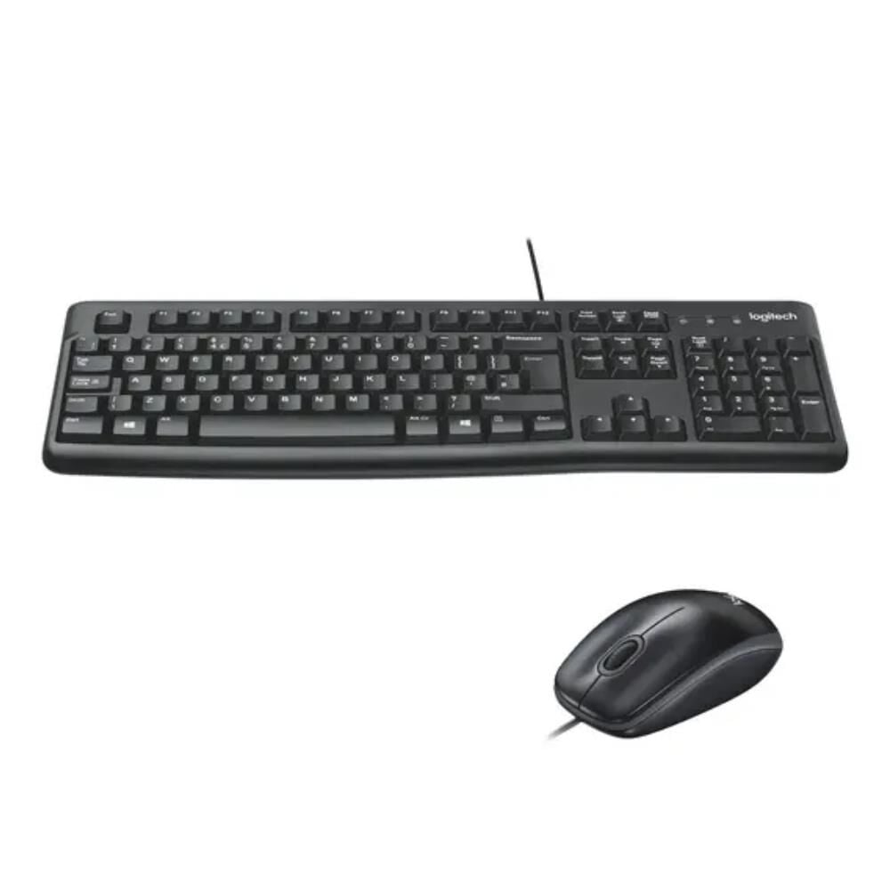Logitech MK120 Q Usb Standart Kablolu Klavye Mouse Set - 920-002560