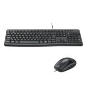 Logitech MK120 Q Usb Standart Kablolu Klavye Mouse Set - 920-002560