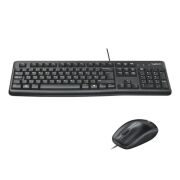Logitech MK120 Q Usb Standart Kablolu Klavye Mouse Set - 920-002560