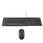 Logitech MK120 Q Usb Standart Kablolu Klavye Mouse Set - 920-002560