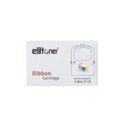 Elitrulo Brother P-Touch 9HGE221, HGE-221, Beyaz Etikete Siyah (9mm x 8m)