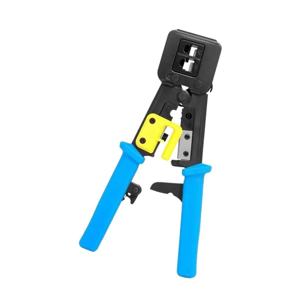 Qport Q-PEN6 Yeni Nesil EZ-RJ Ağ Pensesi Standart RJ45 ve Delikli EZ RJ45, iki çeşide de uygundur.