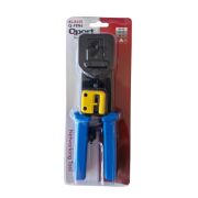 Qport Q-PEN6 Yeni Nesil EZ-RJ Ağ Pensesi Standart RJ45 ve Delikli EZ RJ45, iki çeşide de uygundur.