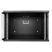 Elitstore 7U Soho Rack Kabin 19 inc W 530mm D 400mm Siyah