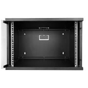 Elitstore 7U Soho Rack Kabin 19 inc W 530mm D 400mm Siyah