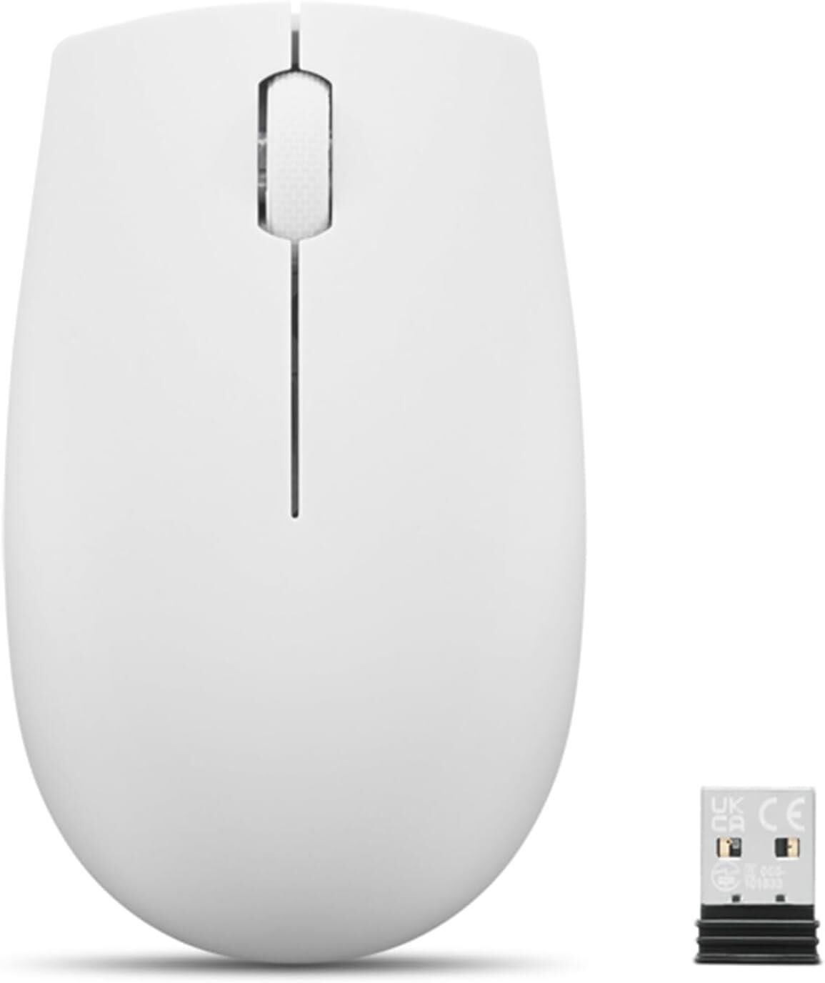 Lenovo Kablosuz Mouse 300 Wireless Beyaz - GY51L15677