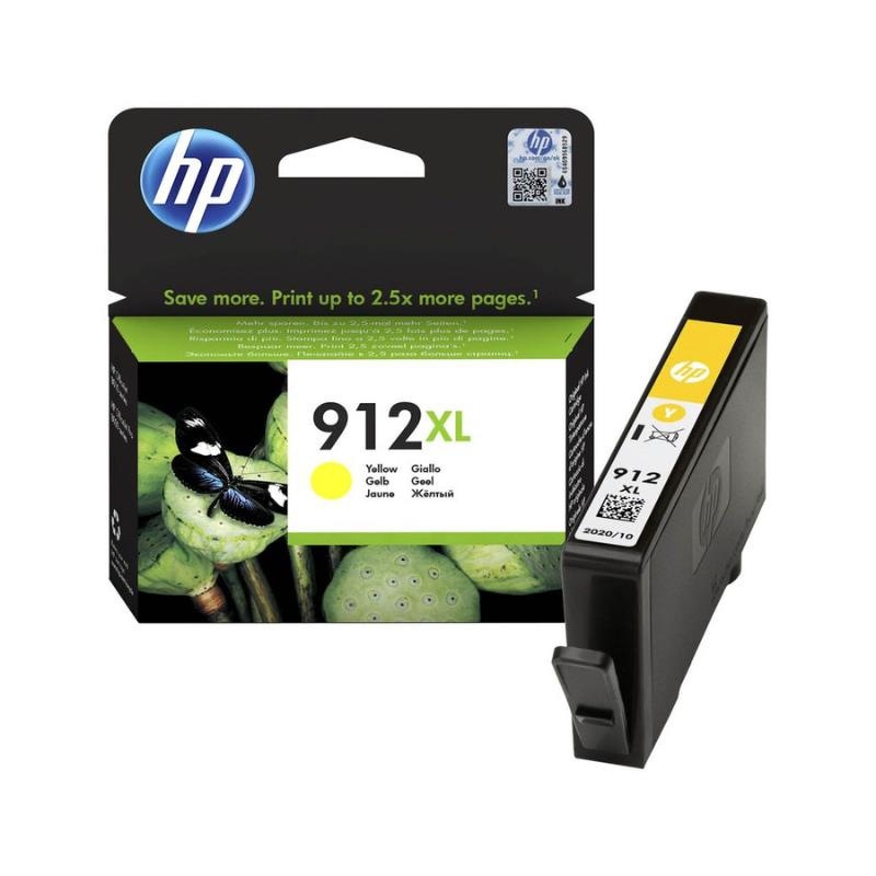 HP 912XL Sarı Yellow Yüksek Kapasite Kartuş Orj. 3YL83AE