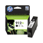 HP 912XL Siyah Black Yüksek Kapasite Kartuş Orj. 3YL84AE