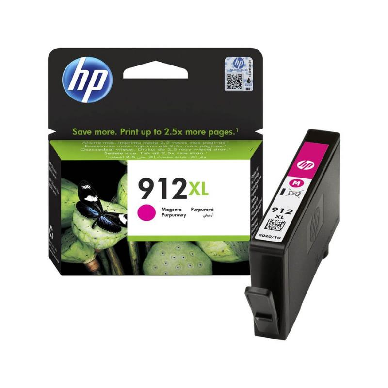 HP 912XL Kırmızı Magenta Yüksek Kapasite Kartuş Orj. 3YL82AE