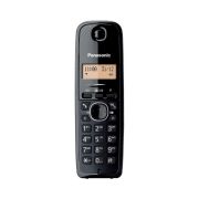 Panasonic KX-TG1611 Dect Telefon, Telsiz, Siyah, 50 Rehber
