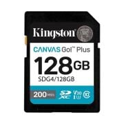 Kingston SDG4/128GB 128GB SDXC Canvas Go Plus Gen4 200MB/s C10 UHS-I U3 V30 Hafıza Kartı