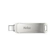Netac 256GB Type-C + USB 3.0 Flash Bellek - NT03U782C-256G-30PN
