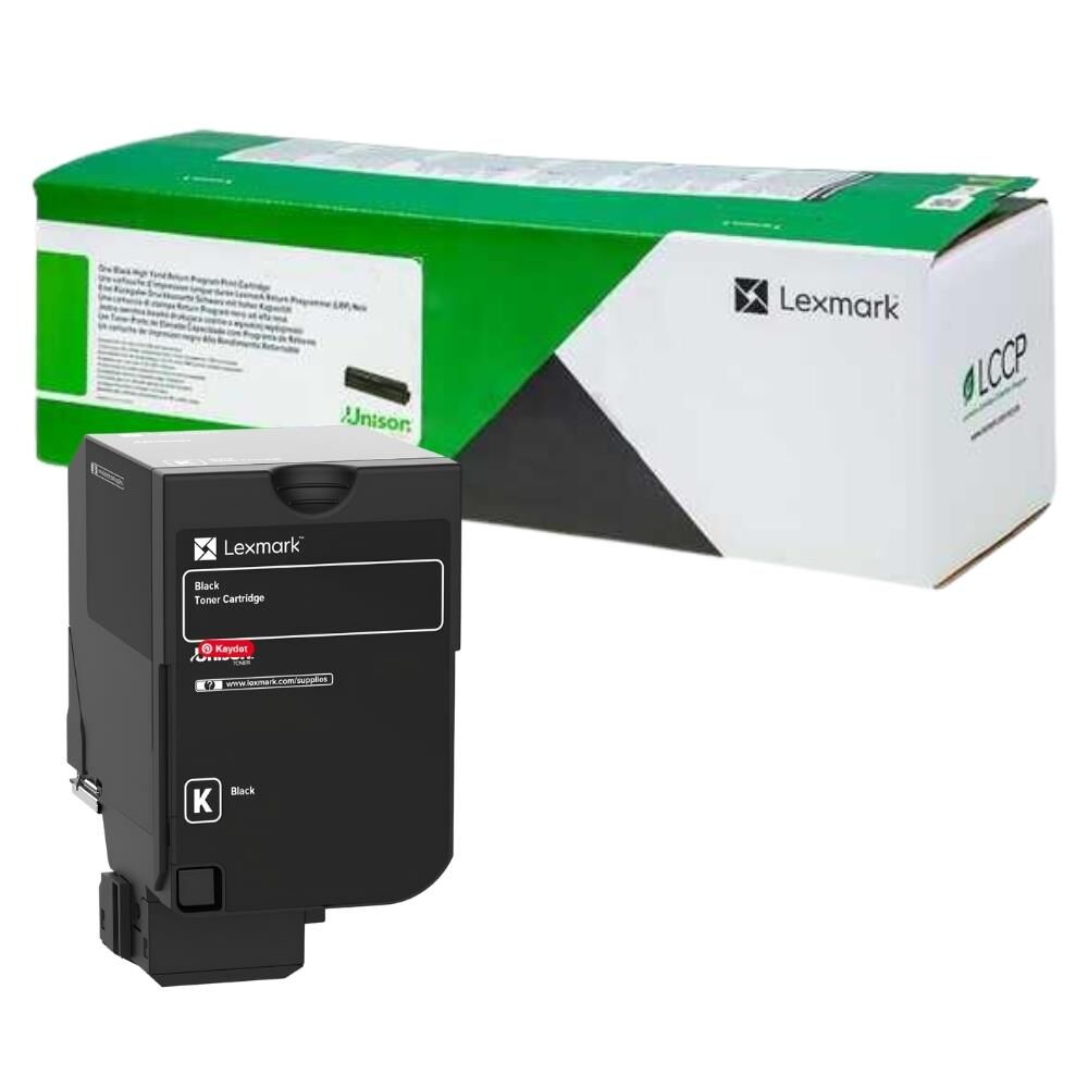 Lexmark 71C80K0 Toner Orj.CS730 CS735 CX730 CX735 Black (5K)