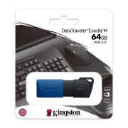 Kingston 64GB Exodia M USB 3.2 Flash Bellek, DTXM/64GB