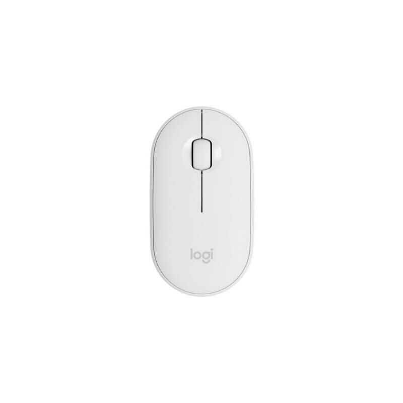 Logitech M350 Pebble, Kablosuz Mouse Beyaz, Bluetooth, 910-005716