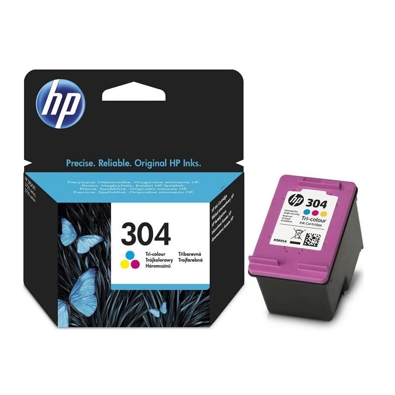 HP 304 Color Renkli Kartuş Orj. N9K05AE