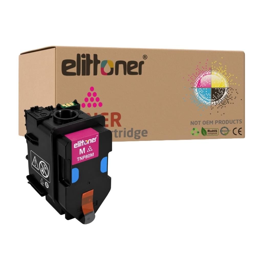 Elittoner Konica Minolta TNP79M, TNP80M, TNP81M Magenta (150Gr./9K) Bizhub C3300i, C3320i, C3350i, C4000i, C4050i