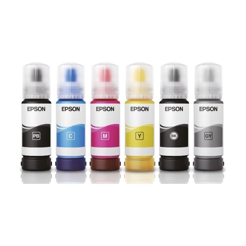 Epson 115 Mürekkep Seti Orj. (6 Renk) L8160, L8180 (6x70ml)
