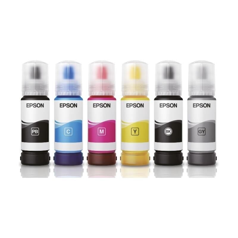 Epson 115 Mürekkep Seti Orj. (6 Renk) L8160, L8180 (6x70ml)