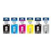 Epson 115 Mürekkep Seti Orj. (6 Renk) L8160, L8180 (6x70ml)