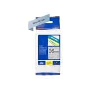 Elitrulo Brother P-Touch TZE-M961 Mat Gümüş Etikete Siyah (36mm x 8m)