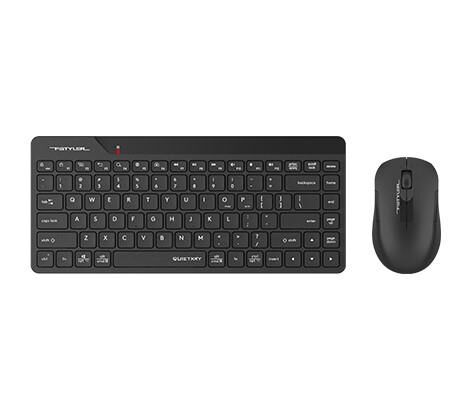A4 Tech FG2200 AIR2 Mini Kablosuz Klavye Mouse Seti, Usb, Siyah