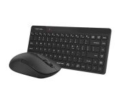 A4 Tech FG2200 AIR2 Mini Kablosuz Klavye Mouse Seti, Usb, Siyah