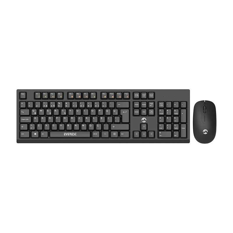 Everest KM-2510 Kablosuz Klavye Mouse Set