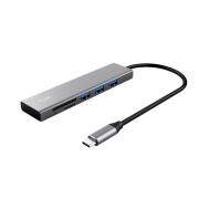 Trust 24191 Halyx Fast 3.2 Usb-C Hub & Kart Okuyucu