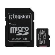 Kingston 64GB Canvas Select Plus Gen3 Micro SDXC 100MB/s A1 Hafıza Kartı, SDCS3/64GB
