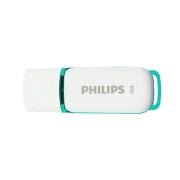 PHILIPS  8GB USB Bellek, 2.0 Snow Yeşil/Beyaz - FM08FD70B/00